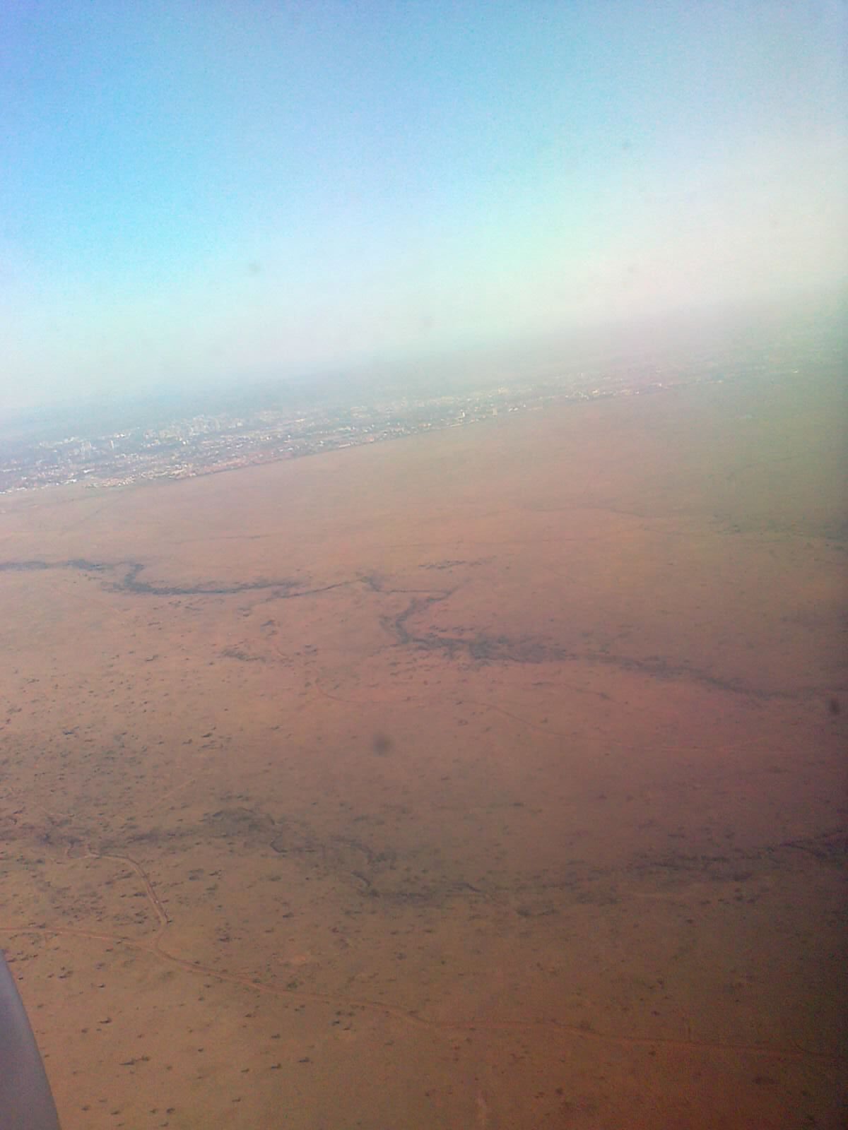 আফ্রিকার আকাশপথ থেকে তোলা ছবি