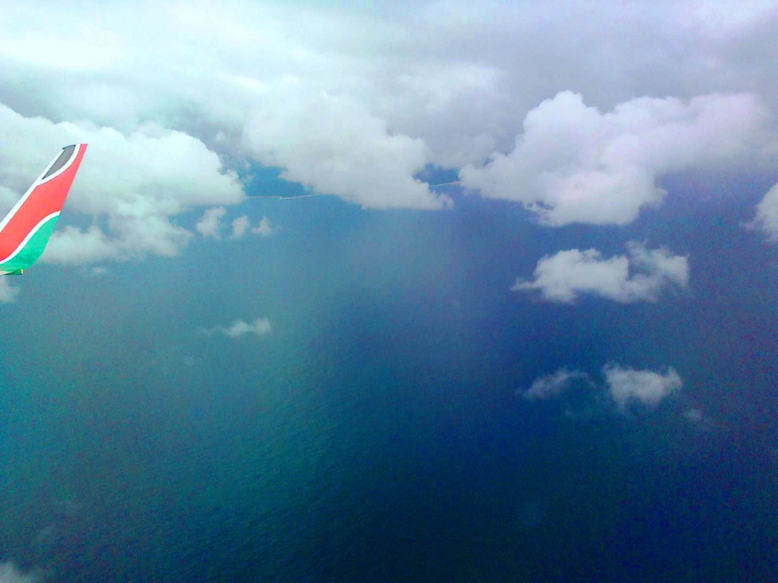 লাইবেরিয়ার আকাশপথ থেকে দৃশ্য